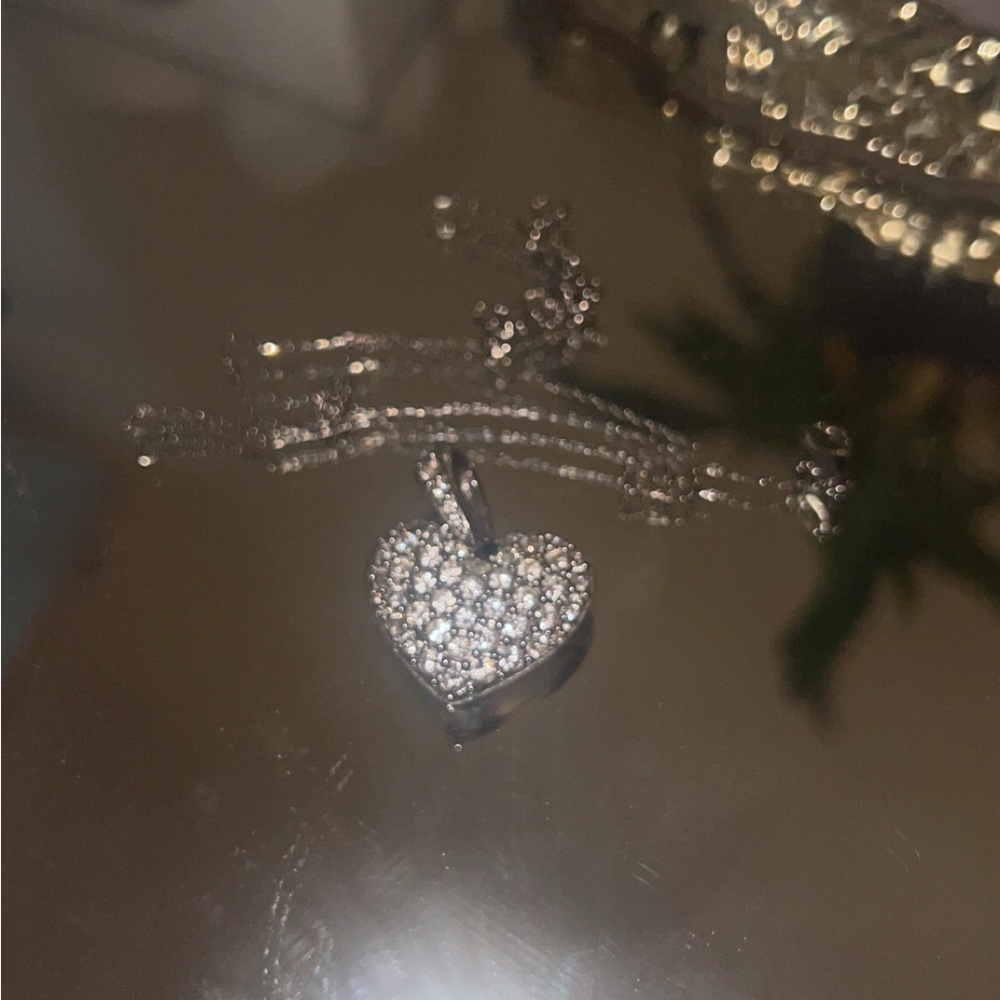 Swarovski crystal Heart Pendant Necklace